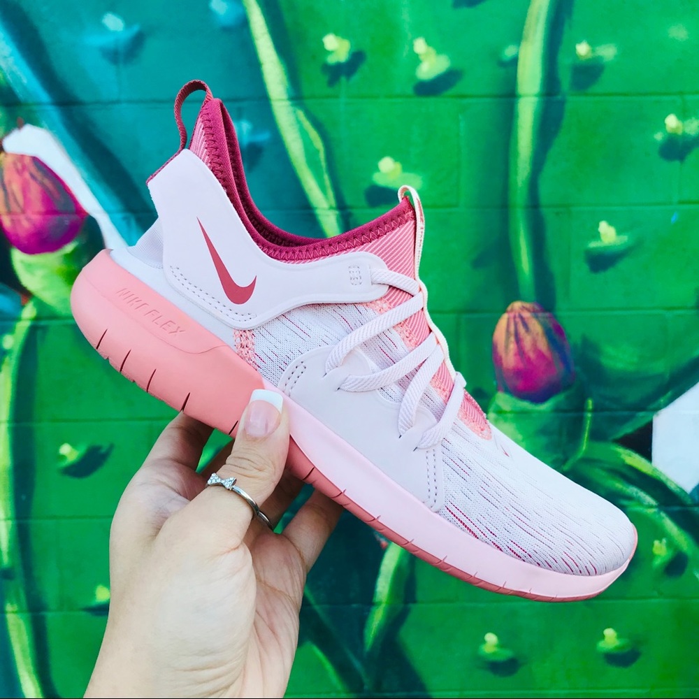 New Nike Flex Contact 3 Echo Pink Pink Quartz